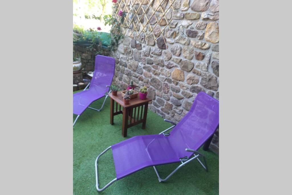 Casa Con Vistas En Ucieda Villa Bagian luar foto