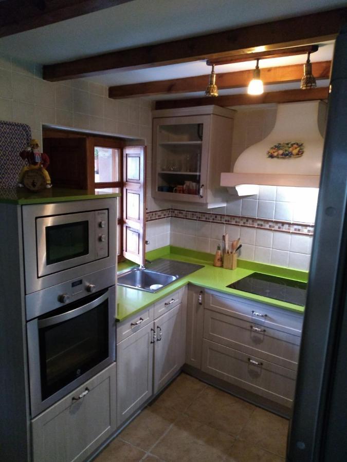 Casa Con Vistas En Ucieda Villa Bagian luar foto